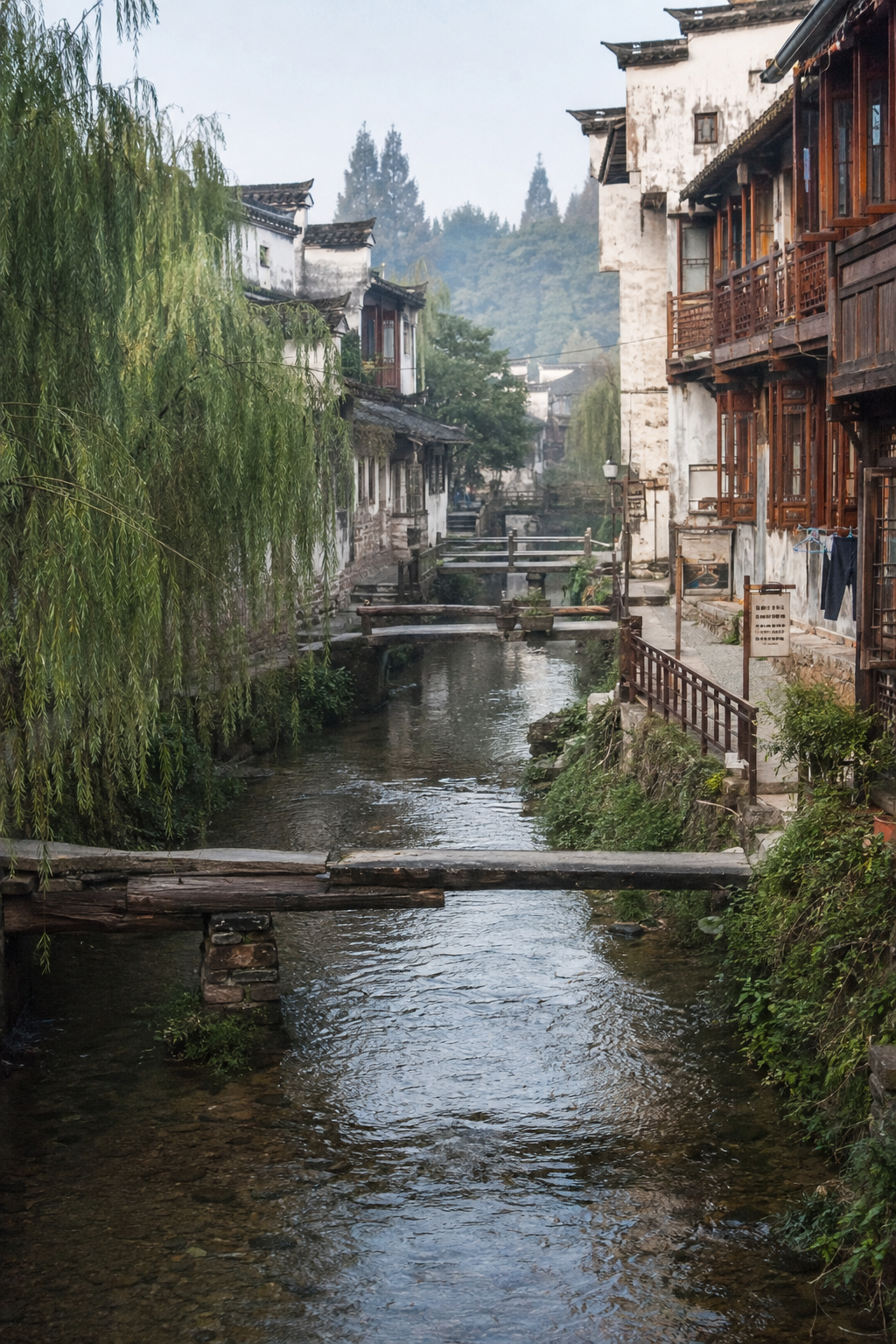 李坑小桥流水人家